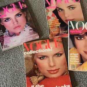 Vintage VOGUE magazines